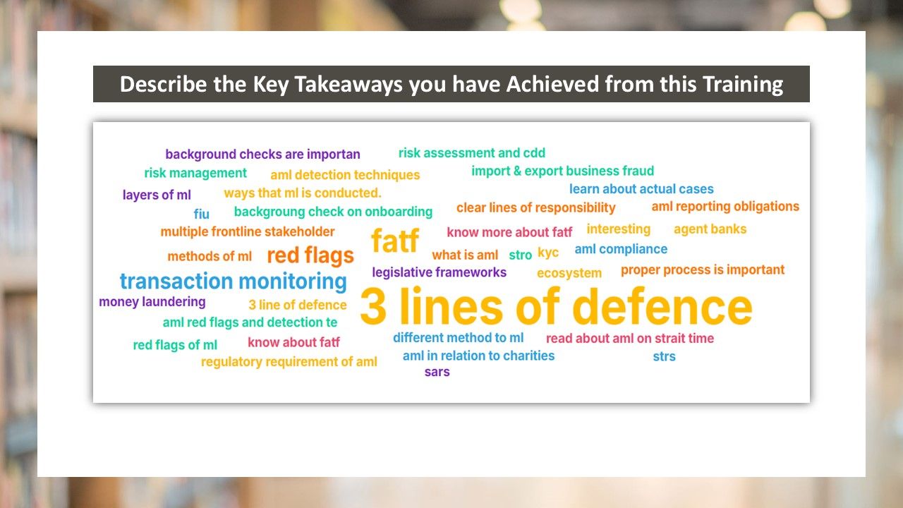 Anti-Money Laundering and its Ecosystem - Nov 13, 2024