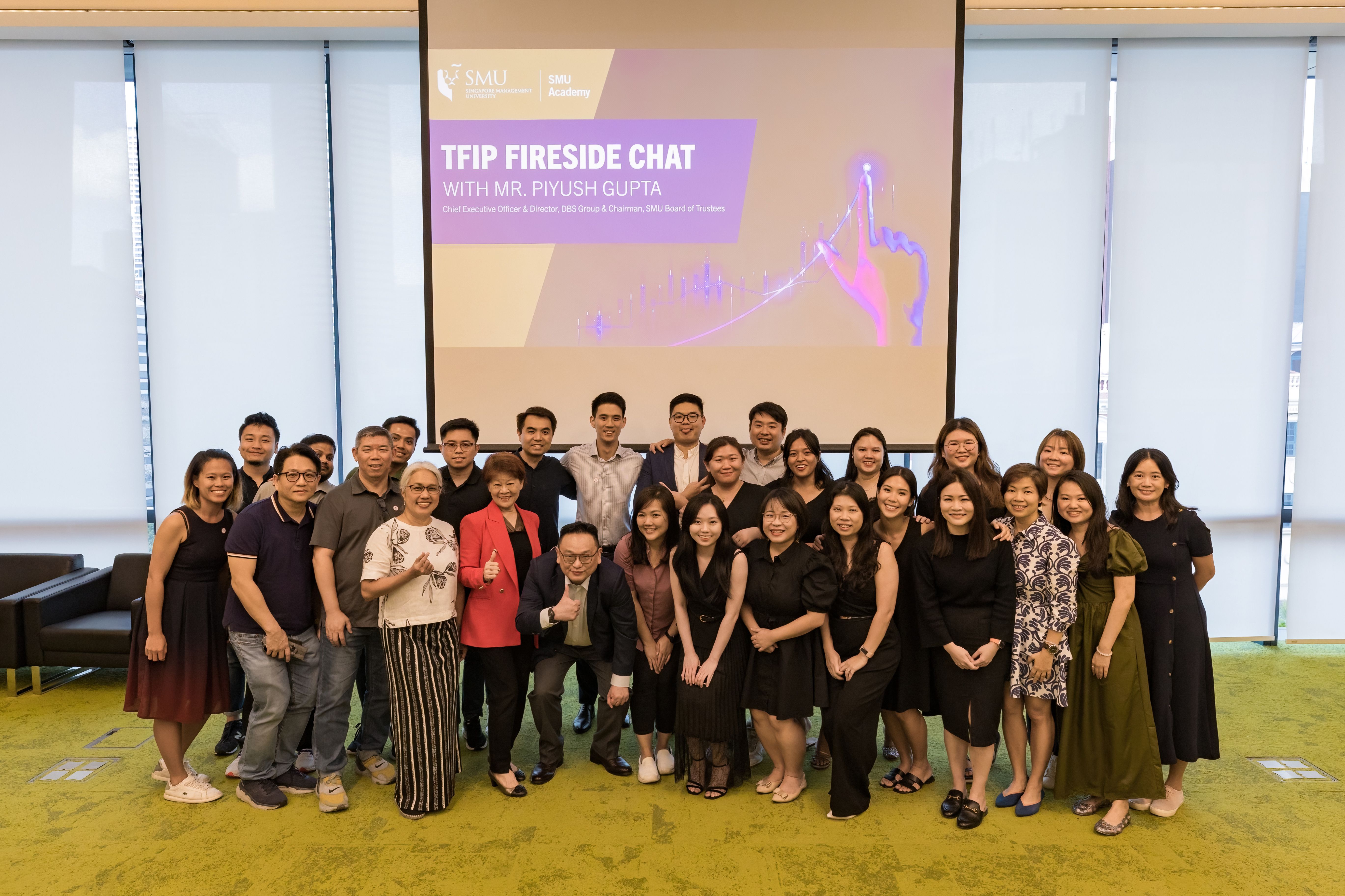 Fireside Chat with Piyush Gupta, CEO of DBS Group Participants' Feedback