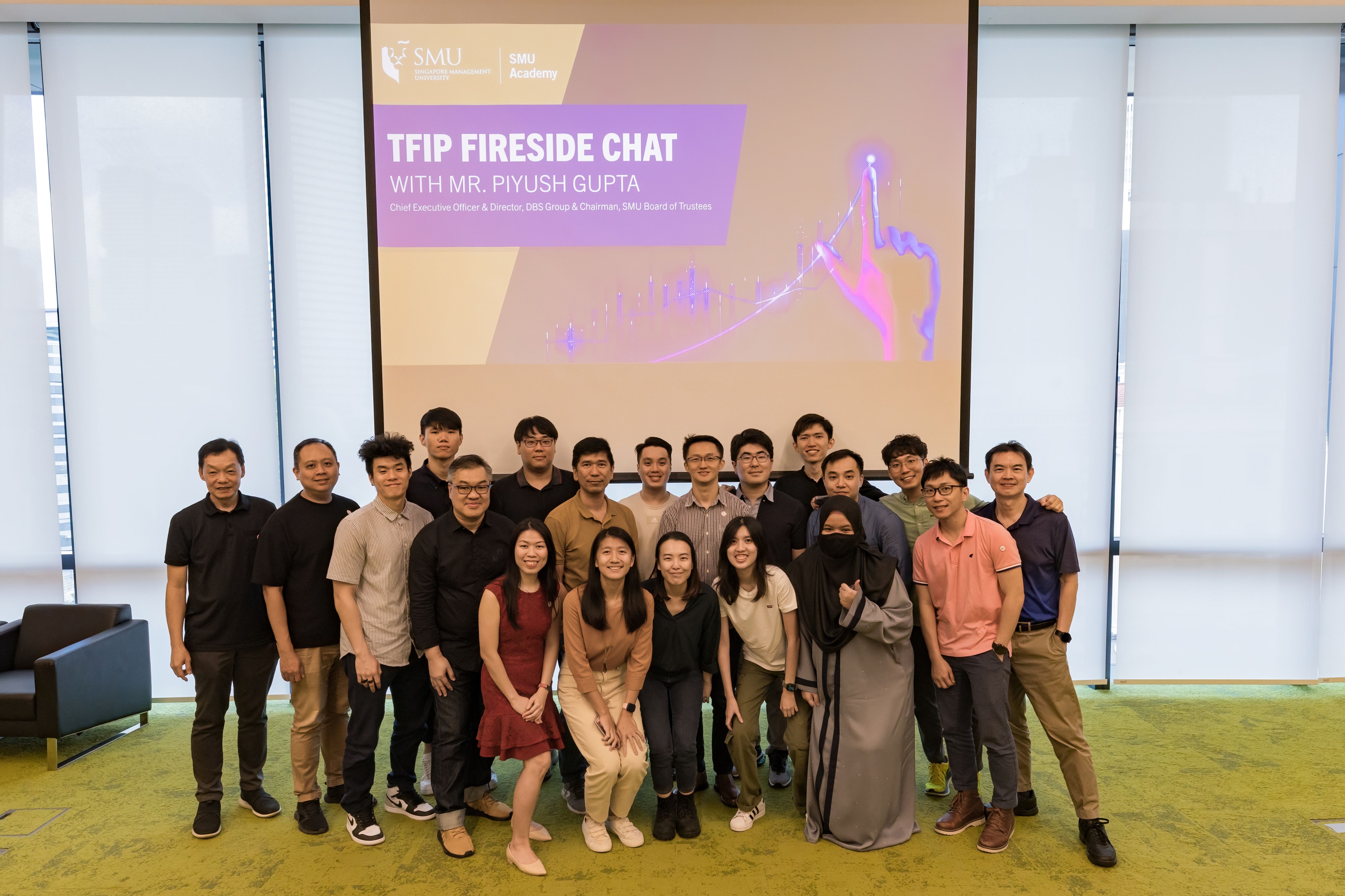 Fireside Chat with Piyush Gupta, CEO of DBS Group Participants' Feedback