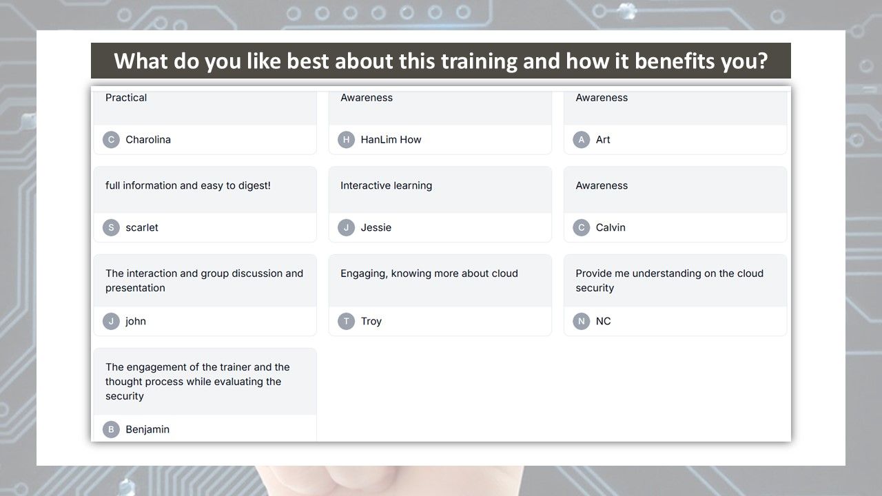 Security Risks on the Cloud 101 - Nov 19, 2024