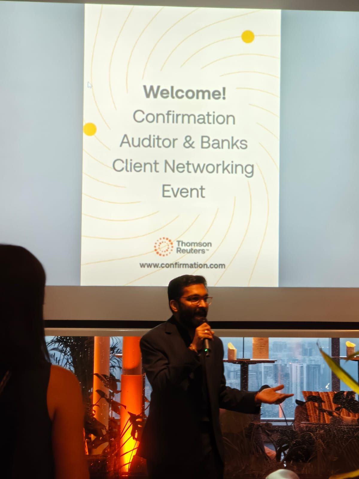 Confirmation Auditor & Banks Client Networking Event